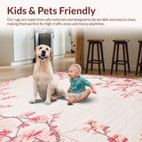 Dreamy Pale Pink Contemporary Flair(Pink)