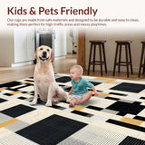 Cozy Warm Tones Checkerboard Appeal(Beige)