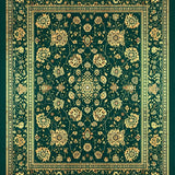 Elegant Antique Medallion Aesthetic(Green)