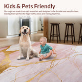 Contemporary Watercolor Blush Motif(Pink)