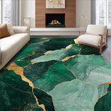 Artful Green and Gold Symmetry(Green)