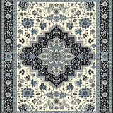 Retro Whimsical Floral Accents(White)