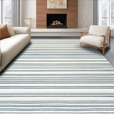 Chic Minimalist Cotton Stripe Design(Beige)