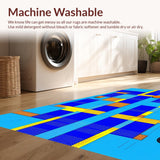 Charming Brightly Hued Counting Motif(Blue)