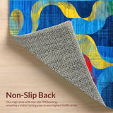 Eclectic Artistic Color Splash(Blue)