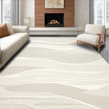 Trendy Abstract Cream Colorplay(Beige)