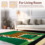 Ethnic Tiger Print Aesthetic(Green)