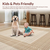 Elegant Minimalist Jute Circle(Beige)