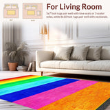 Charming Cheerful Rainbow Design(Red)