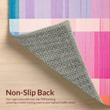 Enchanting Fuzzy Color Block Style(Pink)