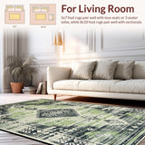 Contemporary Ogee Motif(Green)