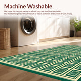 Trendy Vibrant Lattice Design(Green)