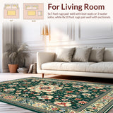 Stylish Rustic Ogee Texture(Green)