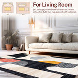 Contemporary Minimalist Curved(Black)