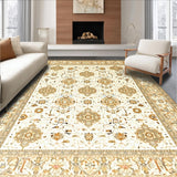 Beige Oushak Speckled Wool(Beige)