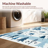 Sunny Retro Camping Iconography(Blue)