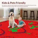 Charming Rustic Strawberry Blossom(Red)