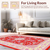 Artful Vintage Inspired Design(Red)