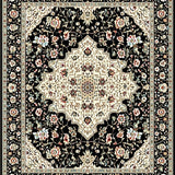 Sophisticated Faded Botanical Print(Black)