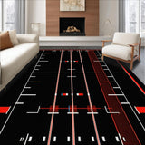 Eye Catching Monochrome Speedway Design(Black)