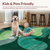 Eclectic Abstract Green Tones(Green)