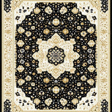 Updated Oriental Medallion Elegance(Black)