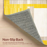 Sunrise Haze Collection Mellow Yellow & Sandstone Abstract(Yellow)