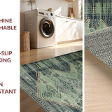 Distressed Ethnic Tiling(Blue)