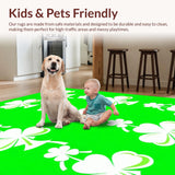 Festive Gnome Shamrock Motif(White)