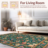 Contemporary Colorful Botanical(Green)