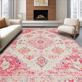 Chic Earthy Toned Botanical Print(Ivory)