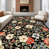 Artistic Abstract Floral Aesthetic(Black)