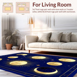 Ethereal Moonlit Patterned Elegance(Blue)