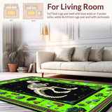 Minimalist Skeleton Arrangement(Green)