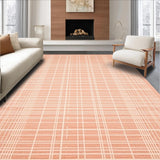 Playful Peach Ogee Texture(Beige)