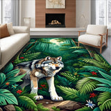 Striking Wildlife Art Design(Green)