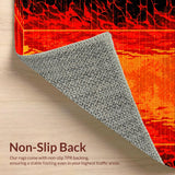 Lively Abstract Shapes Ensemble(Red)