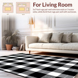 Cozy Vintage Tartan Appeal(Black)