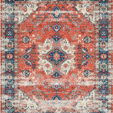 Artistic Coral and Blue Fusion(Red)