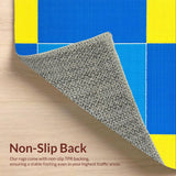 Fun Blue Playful Patterned(Blue)