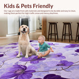 Mystic Bloom Accent with Petal Shapes(Lavender)