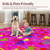 Joyful Radiant Pink Splash Art(Pink)