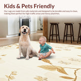 Indoor Beige Non Slip Entryway Dirt Trapper(Beige)