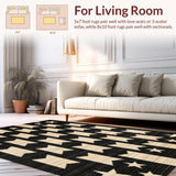 Elegant Rustic Star Border Accent(Black)
