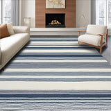 Artful Modern Tiled Stripe Arrangement(Blue)