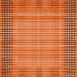 Ultra Soft Area Rug, Non Slip, Stain Resistant, Washable Area Rugs for Living Room, Bedroom, Stylish Cozy Runner Appeal(Orange)