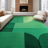 Ultra Soft Area Rug, Non Slip, Stain Resistant, Washable Area Rugs for Living Room, Bedroom, Contemporary Faded Kids Playroom Stain-Resistant Rug(Green)