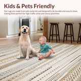 Dynamic Inspired Round Motif(Beige)