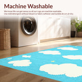 Gentle Cloudy Imagery for Kids(Blue)