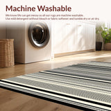 Dynamic Striped Modernist Approach(Black)